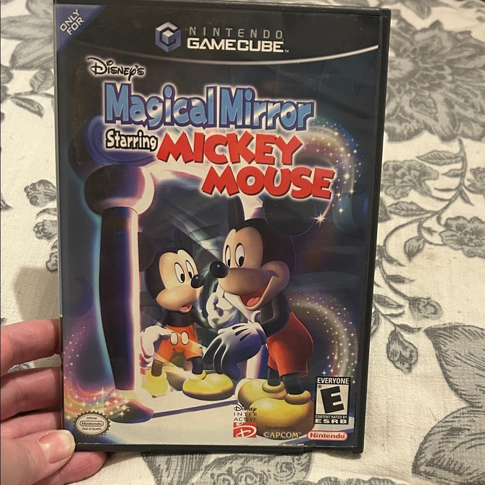 2002 Nintendo GameCube Magical Mirror with Mickey Mouse Game